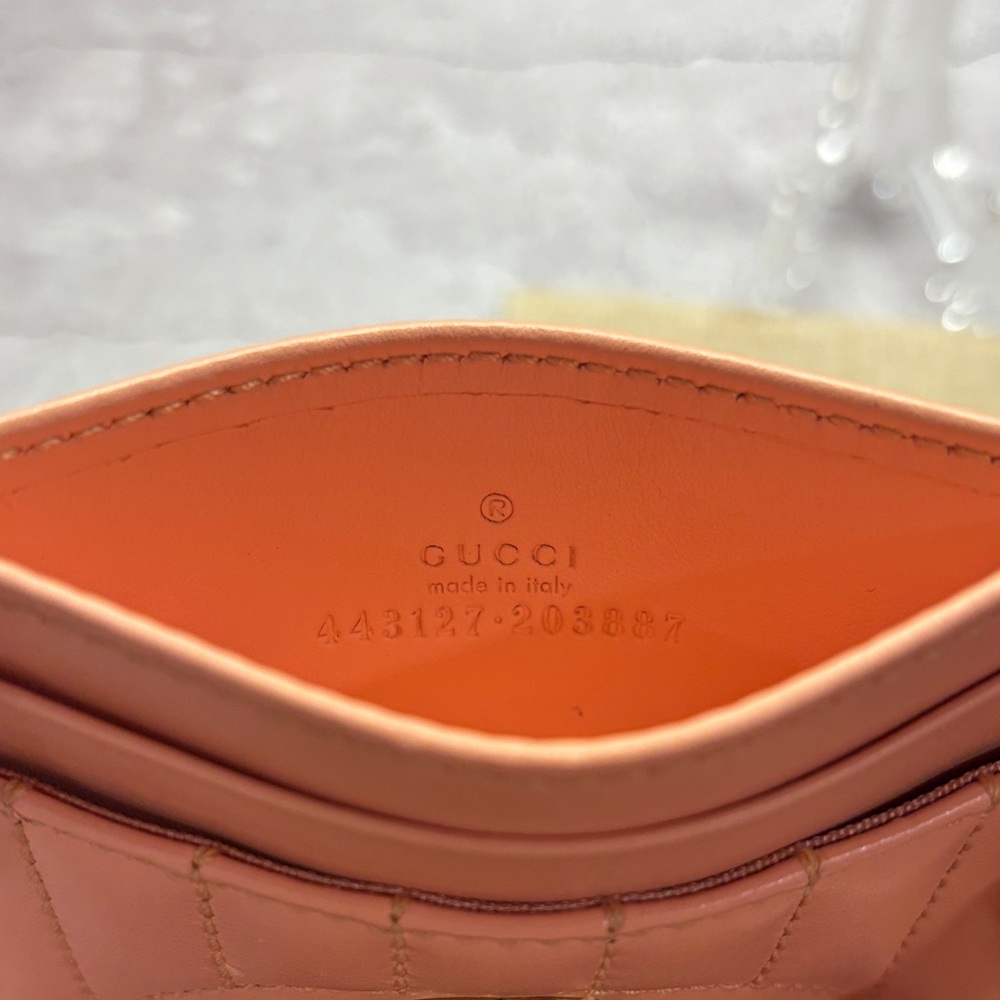 Gucci apricot Card Holder - Picture 2 of 6